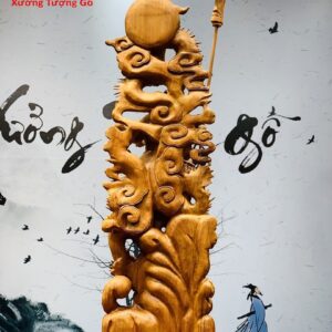 Quan công ngự tam long hương đá.