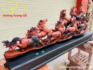 Mã đáo thành công gỗ trắc.