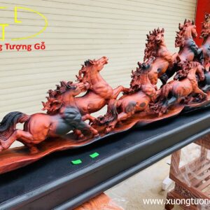 Mã đáo thành công gỗ trắc.