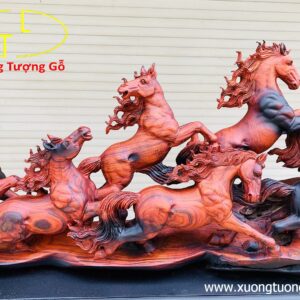 Mã đáo thành công gỗ trắc.
