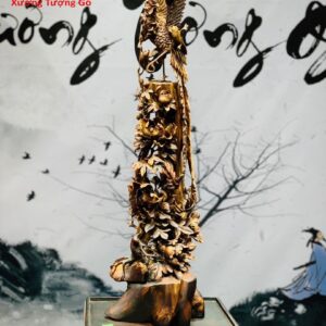 Phượng Hoàng lửa gỗ sưa.