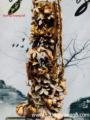 Phượng Hoàng lửa gỗ sưa.