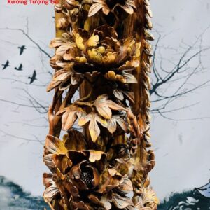 Phượng Hoàng lửa gỗ sưa.
