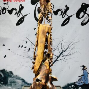 Phượng Hoàng lửa gỗ sưa.