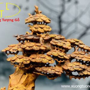 Di Lặc nhị tiểu ngồi tùng gỗ sưa.