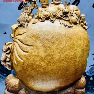 Di Lặc Tam Tiểu Gỗ Nu Ngọc Am
