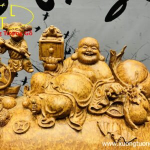 Di Lặc Tam Tiểu Gỗ Nu Ngọc Am