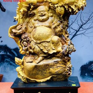 Di Lặc nhị tiểu vác đào nu hương.