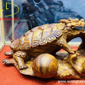 Gia đình long quy gỗ sưa