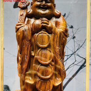 Di Lặc nhị tiểu dị nghê gỗ sưa