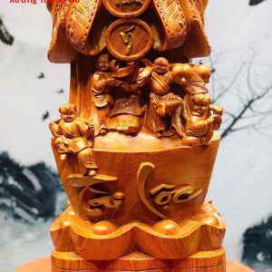 Di Lặc chúc phúc cao 1m.