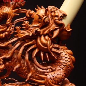 Giá ngà Long Ly Quy Phụng gỗ hương