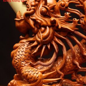 Giá ngà Long Ly Quy Phụng gỗ hương
