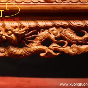 Giá ngà Long Ly Quy Phụng gỗ hương