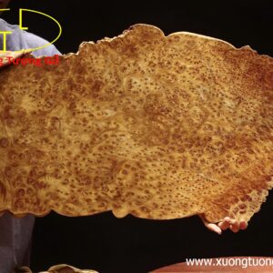 Khay trà lá sen gỗ nu ngọc am