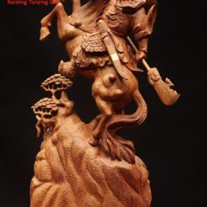 Quan Công cưỡi ngựa tùng hương