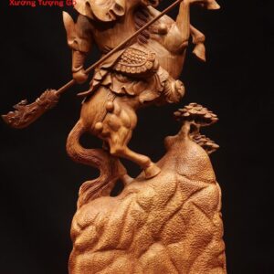 Quan Công cưỡi ngựa tùng hương