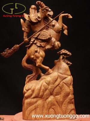 Quan Công cưỡi ngựa tùng hương