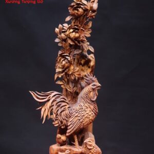 Gia đình gà gỗ sưa