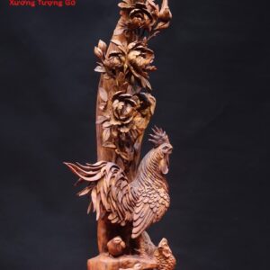 Gia đình gà gỗ sưa