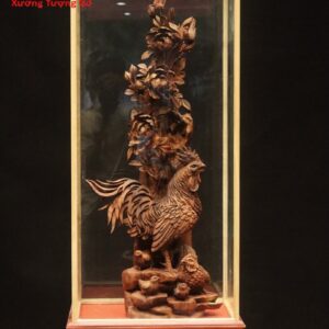 Gia đình gà gỗ sưa