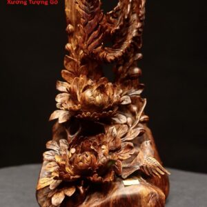 Phượng Hoàng lửa gỗ sưa