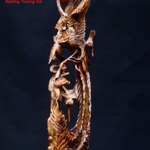 Phượng Hoàng lửa gỗ sưa