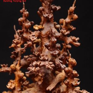 Bình hoa gỗ hương.