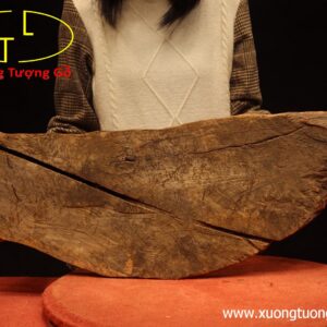 Khay trà di lặc gỗ hương ta.
