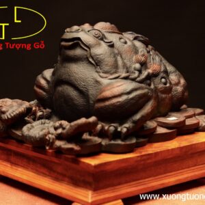 Thiềm thừ gỗ trắc đen