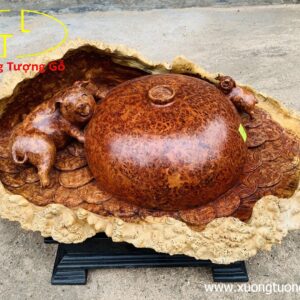 Chum nhị trư gỗ nu hương
