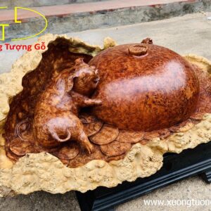 Chum nhị trư gỗ nu hương