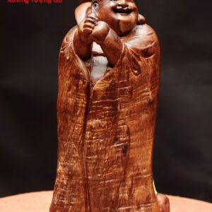 Di Lặc chúc phúc gỗ cẩm.