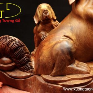 Chó mẫu tử gỗ hương ta