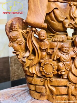 Di Lặc ngũ tiểu( ngũ phúc) đứng núi tiền