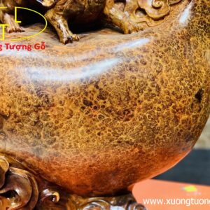 Tỳ Hưu gỗ nu hương