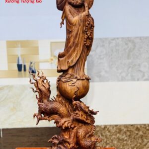 Đạt ma hàm long gỗ sưa