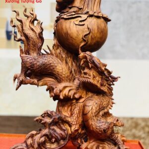 Đạt ma hàm long gỗ sưa
