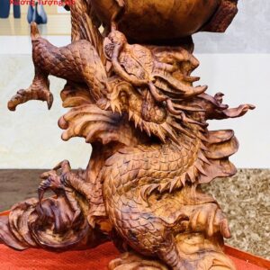 Đạt ma hàm long gỗ sưa