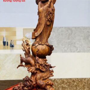 Đạt ma hàm long gỗ sưa