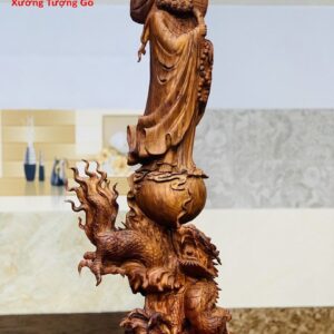 Đạt ma hàm long gỗ sưa