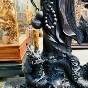 Đạt ma ngự tam long gỗ trắc