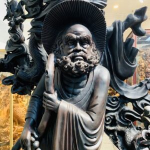 Đạt ma ngự tam long gỗ trắc
