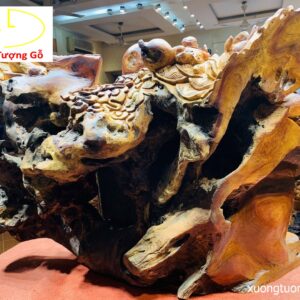 DI LẶC NGŨ TIỂU KÉO BAO GỖ HƯƠNG