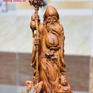 Ông thọ nhất tiểu gỗ sưa