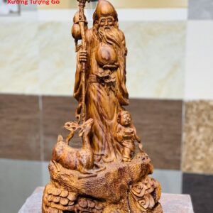 Ông thọ nhất tiểu gỗ sưa