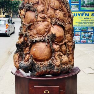 Thập Bát cá La Hán gỗ sun hương