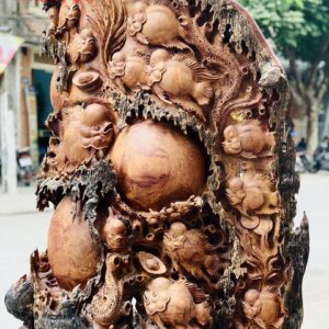 Thập Bát cá La Hán gỗ sun hương