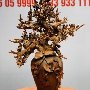 Bình mai gỗ sưa