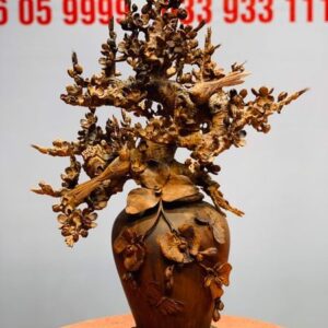 Bình mai gỗ sưa